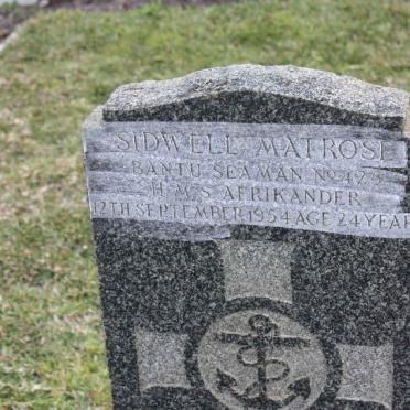MATROSE Sidwell -1954