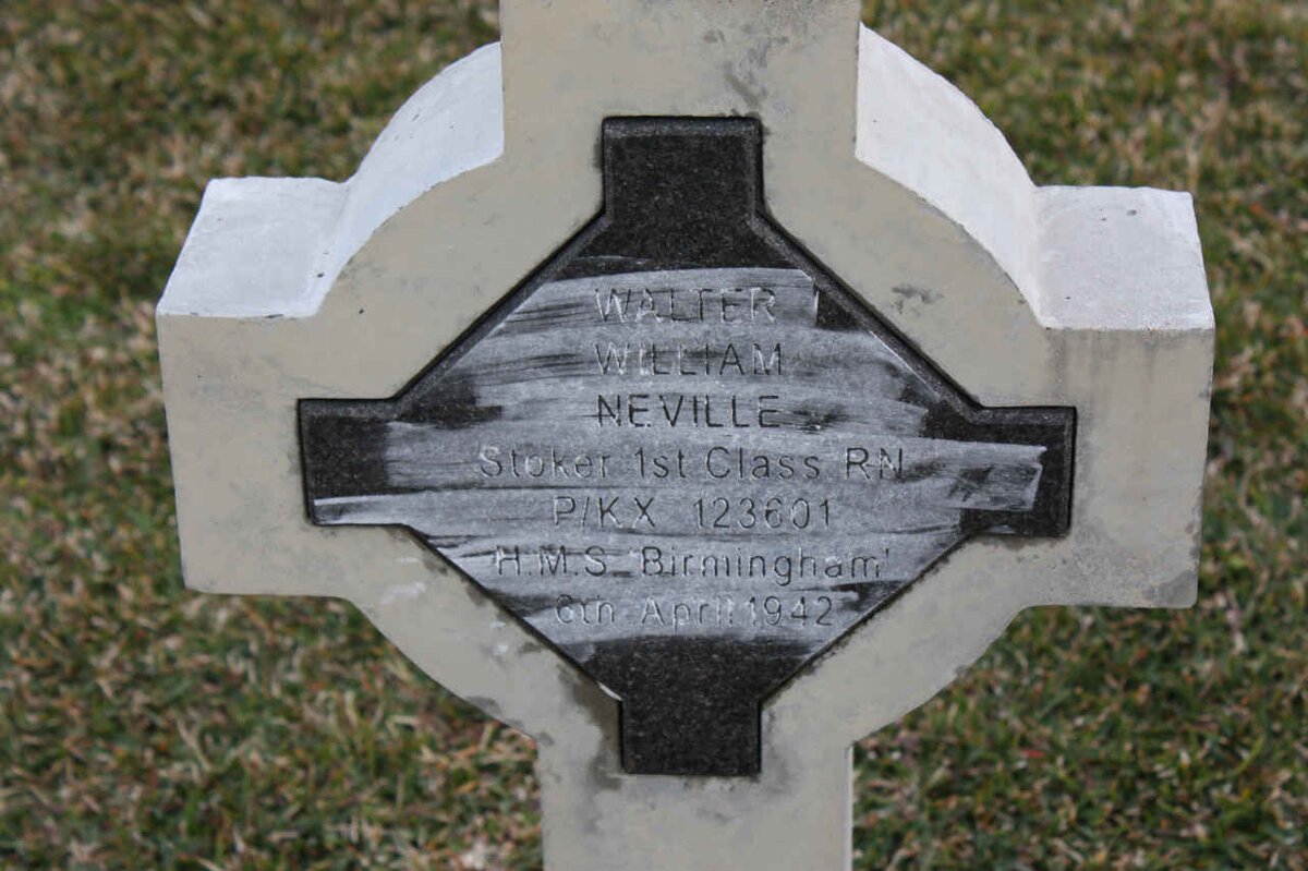 NEVILLE Walter William -1942
