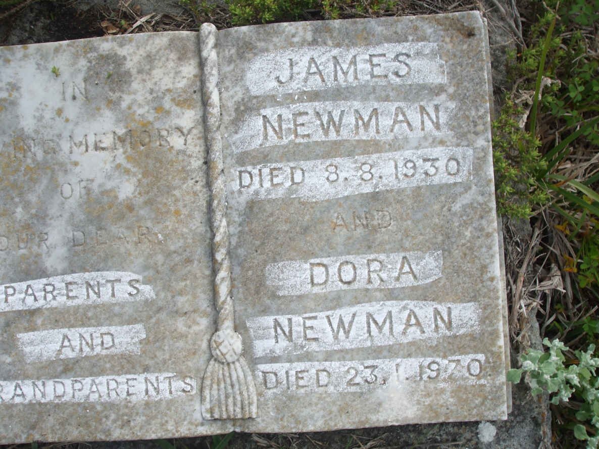 NEWMAN James -1930 &amp; Dora -1970