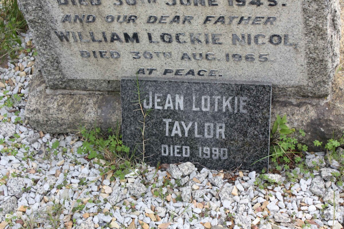 TAYLOR Jean Lotkie -1990