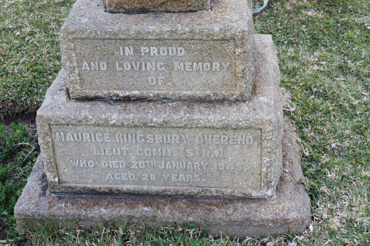 OVEREND Maurice Kingsbury -1945