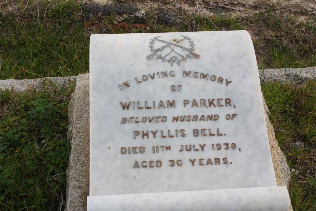 PARKER William -1938