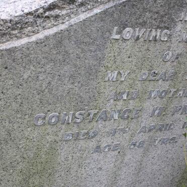 PRANKLIN Constance M. -1962