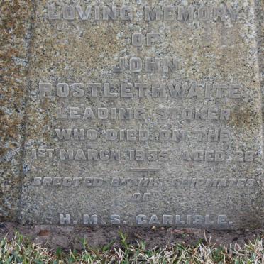 POSTLETHWAITE John -1935