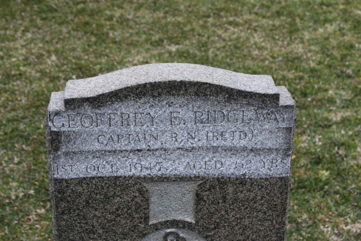 RIDGEWAY Geofffrey E. -1947