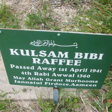 RAFFEE Kulsam Bibi -1941