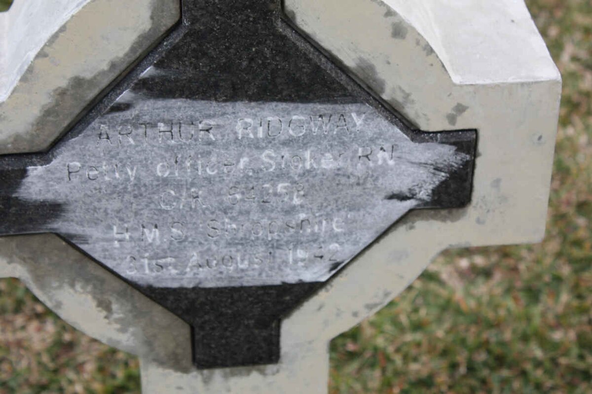 RIDGWAY Arthur -1942