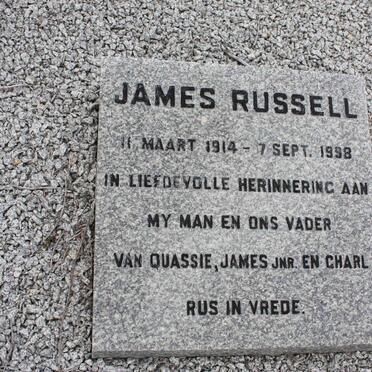 RUSSELL James 1914-1998