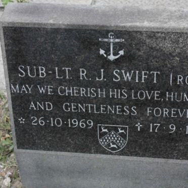 SWIFT R.J. 1969-1992