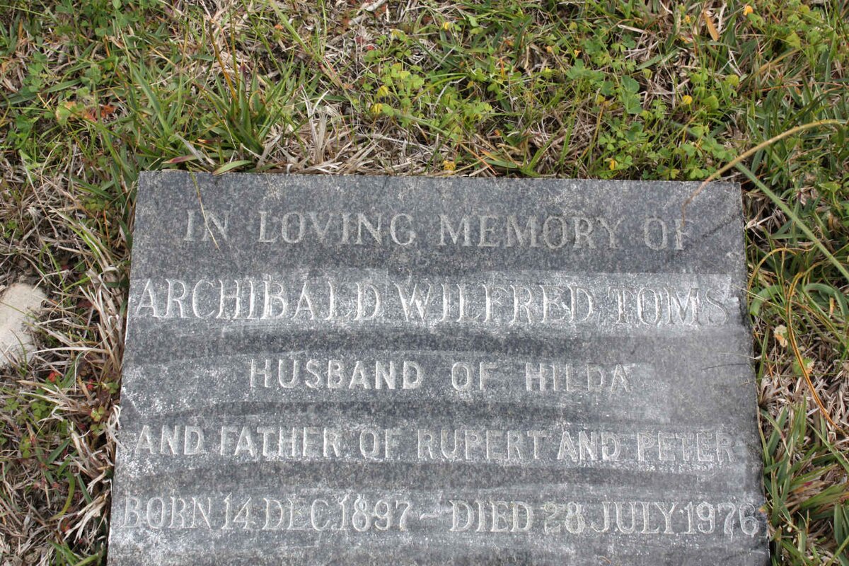 TOMS Archibald Wildred 1897-1976