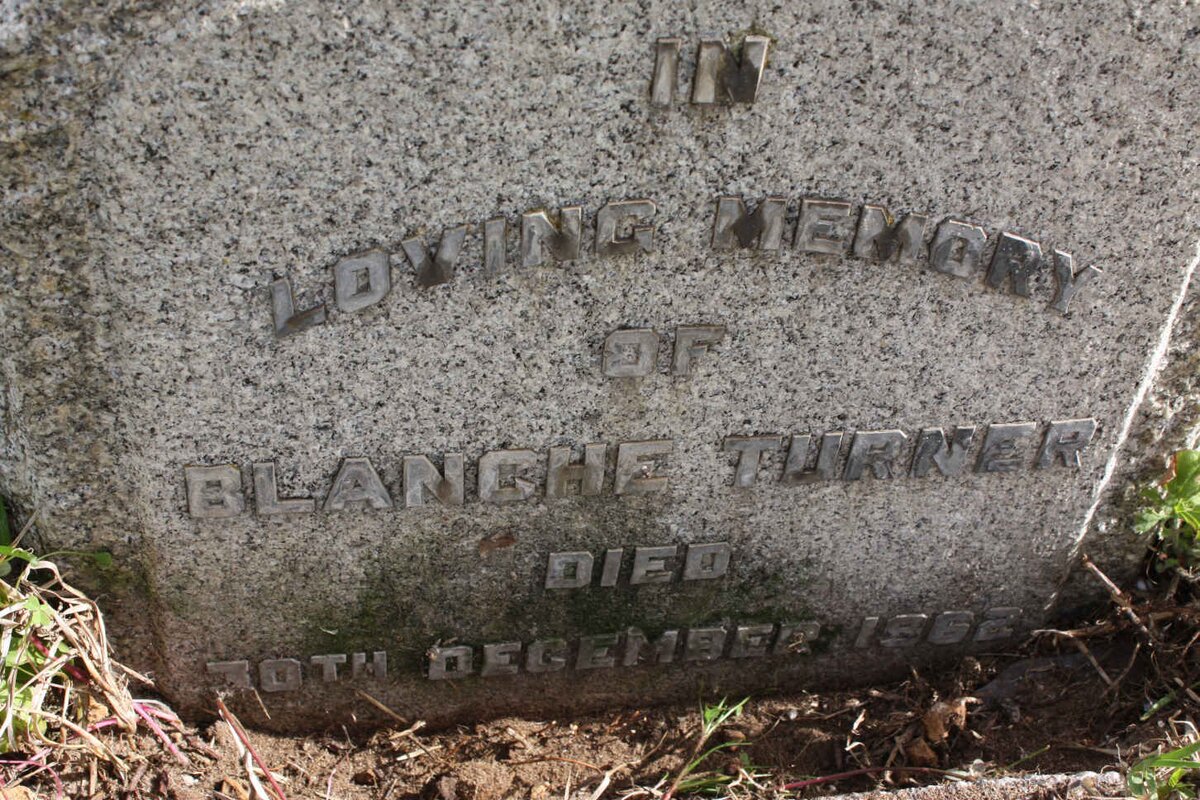 TURNER Blanche -1962