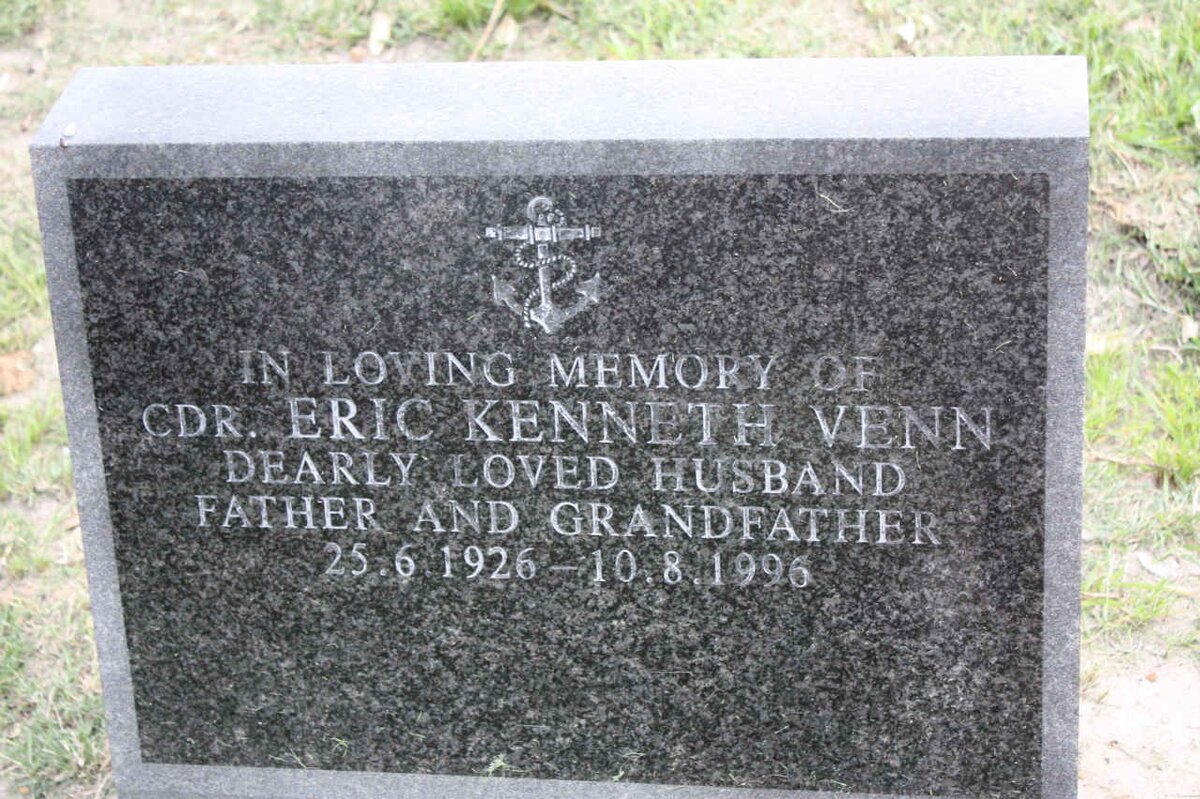 VENN Eric Kenneth 1926-1996