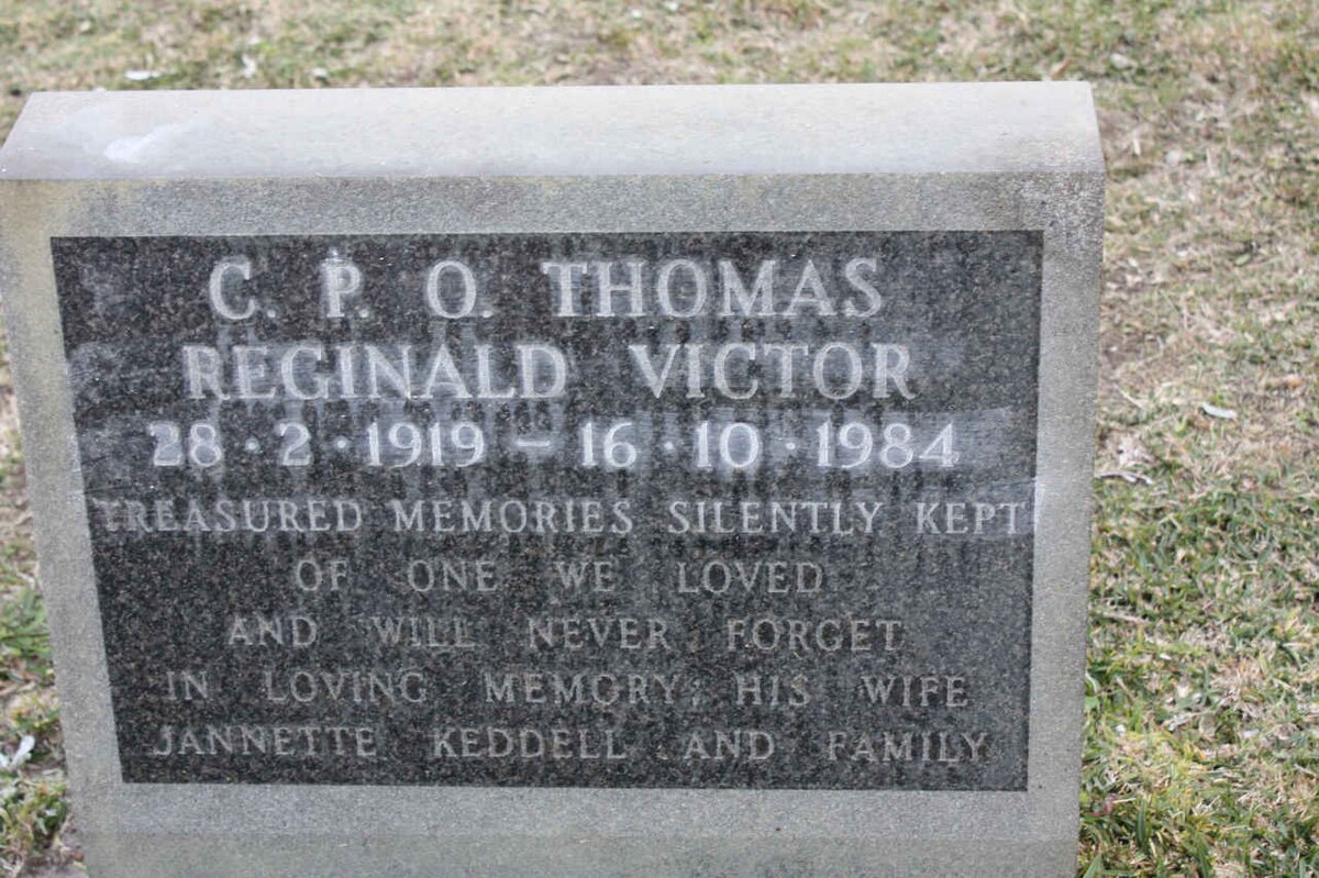 VICTOR Thomas Reginald 1919-1984
