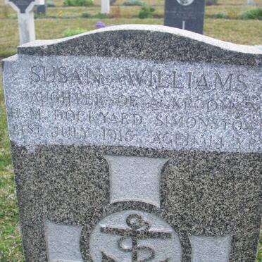 WILLIAMS Susan 1914-1915