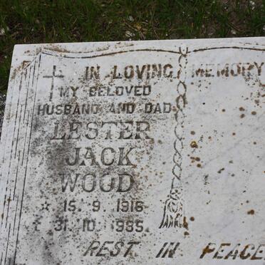 WOOD Lester Jack 1916-1935