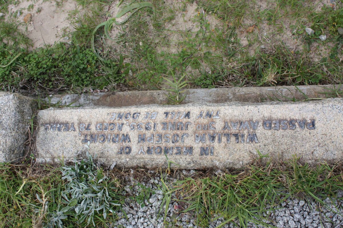 WRIGHT William Joseph -1935