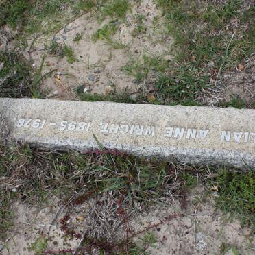 WRIGHT Lilian Anne 1895-1976