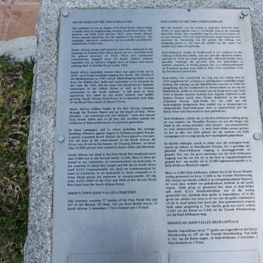 8. Memorial - First &amp; Second World War