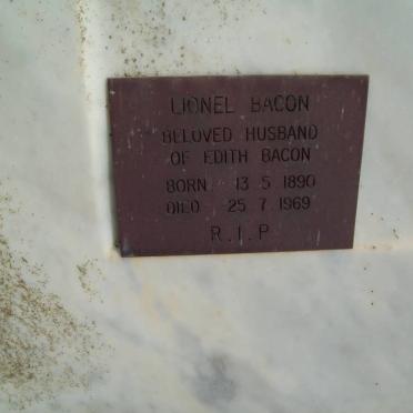BACON Lionel 1890-1969