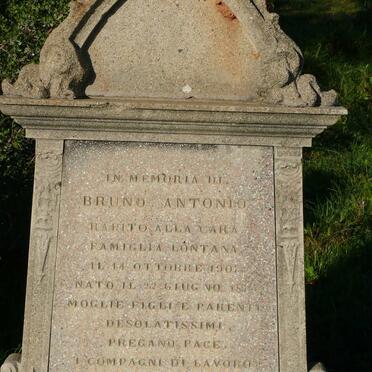 BRUNO Antonio 187?-1907