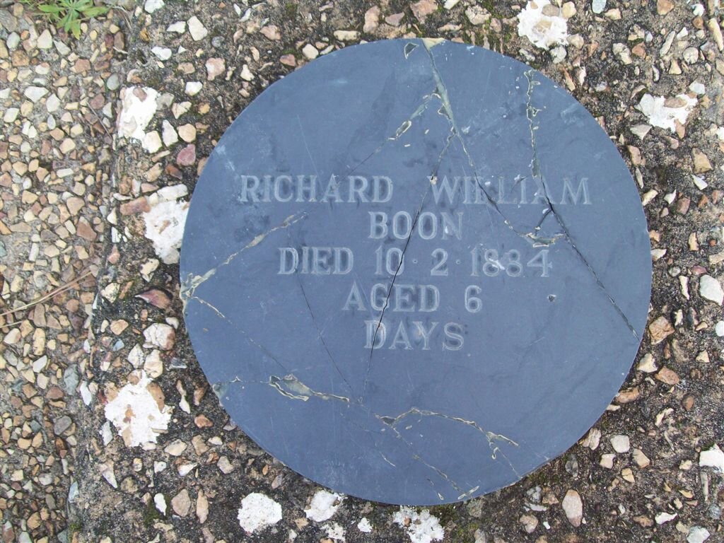 BOON Richard William -1884