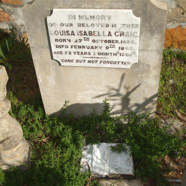 CRAIG Louisa Isabella 1820-1893