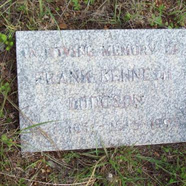 DODGSON Frank Kenneth 1931-1993