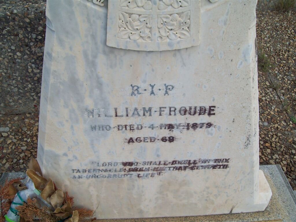 FROUDE William -1879