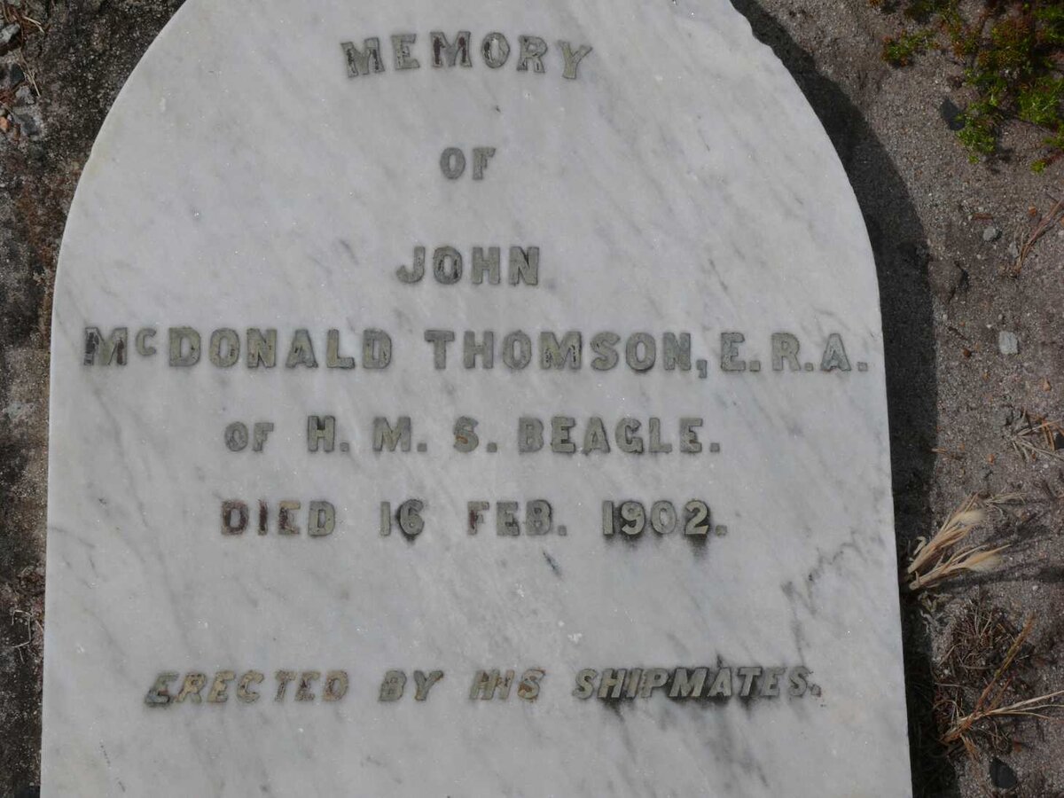 THOMSON John McDonald -1902