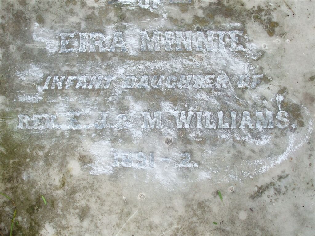 WILLIAMS Eira Minnie  -1891