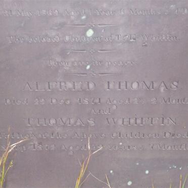 WHIFFEN Thomas -1871 :: WHIFFEN Thomas -1872