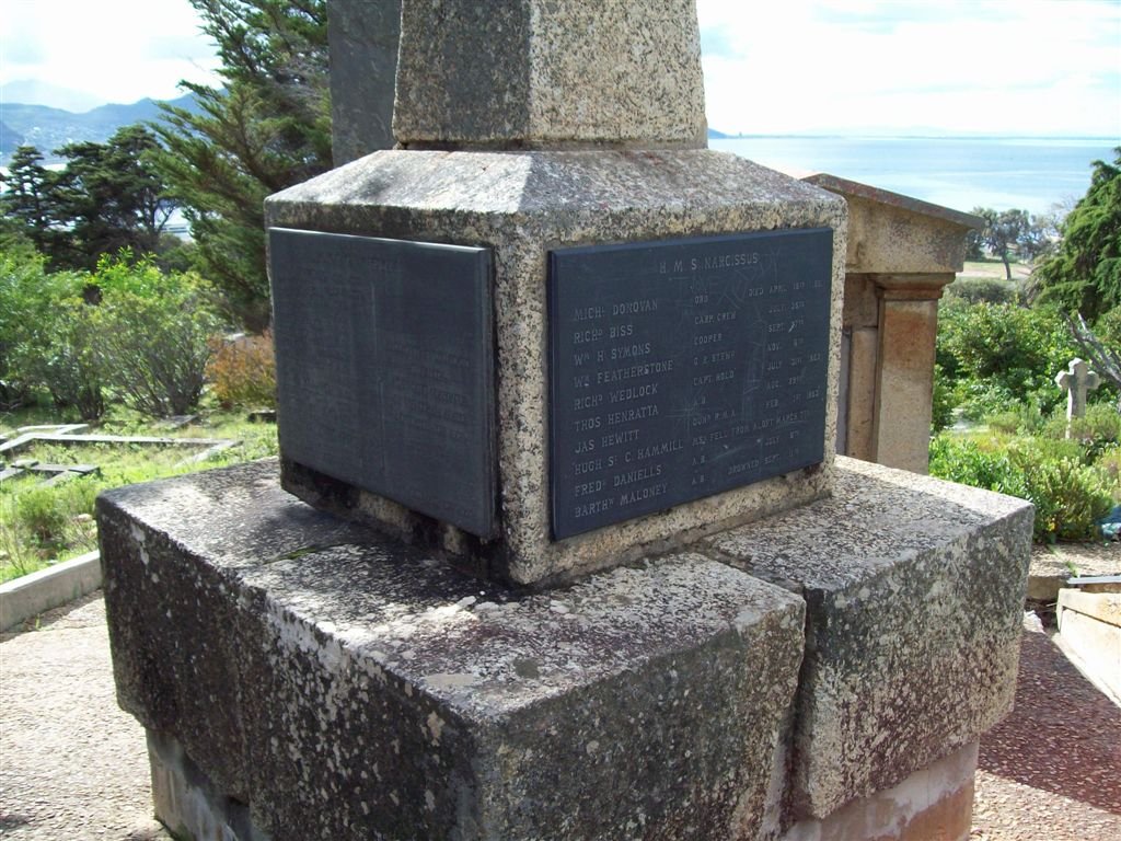 2. Monument to men who died on H.M.S. NARCISUS