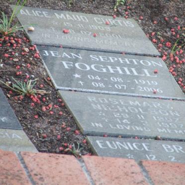 CURTIS :: FOGHILL :: NICHOLSON :: BRANCH