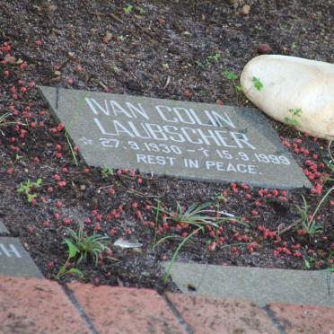 LAUBSCHER Ivan Colin 1930-1999