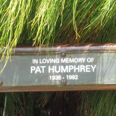 HUMPHREY Pat 1936-1992