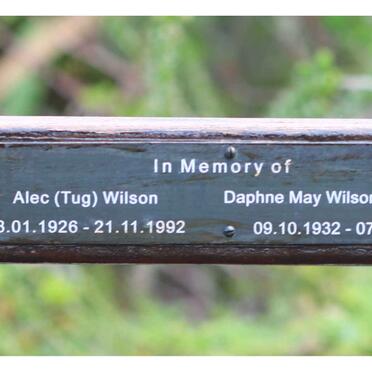 WILSON Alec 1926-1992 & Daphne May WATTS 1932-2011