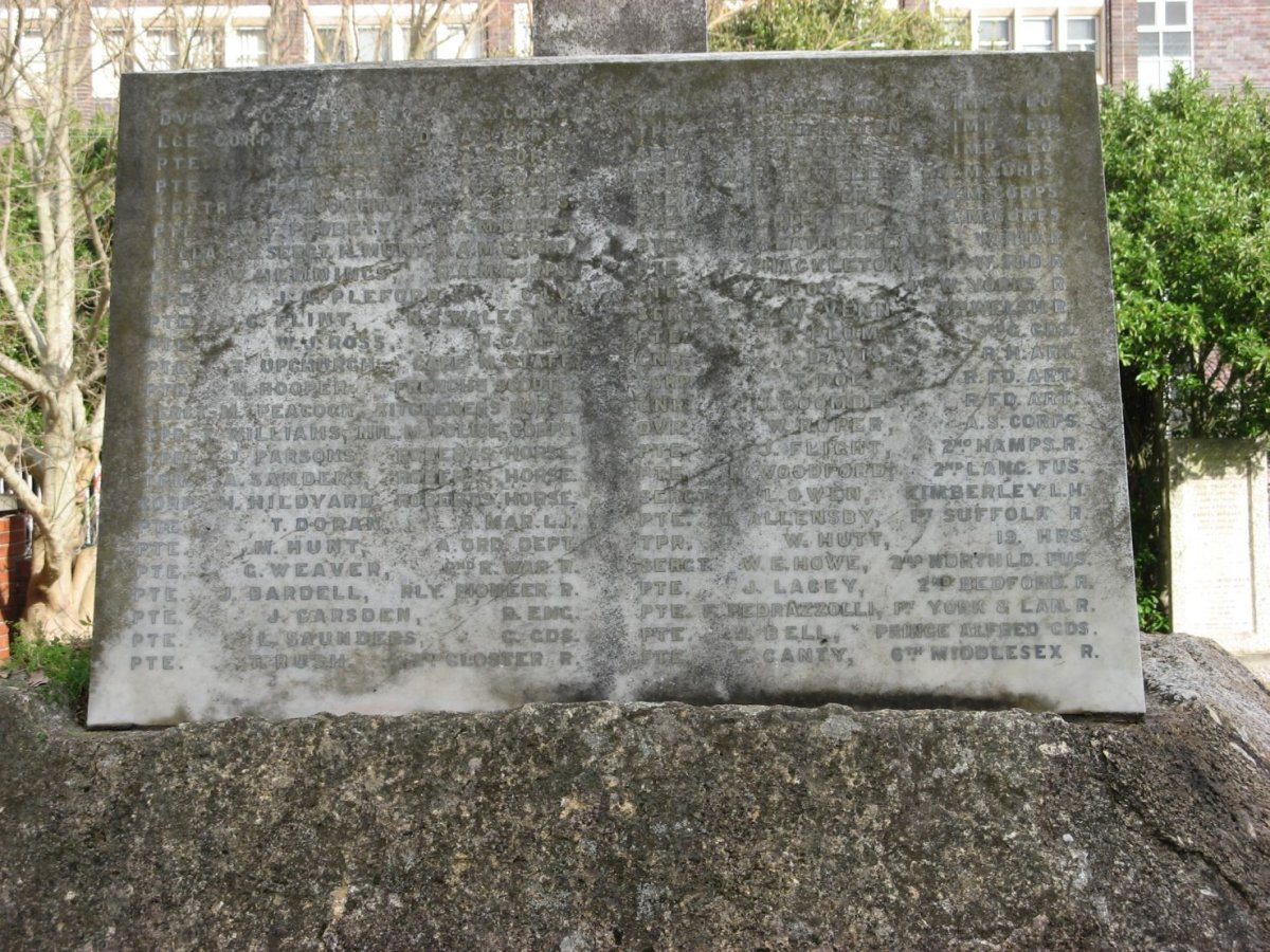 South African War Memorial 1899-1901