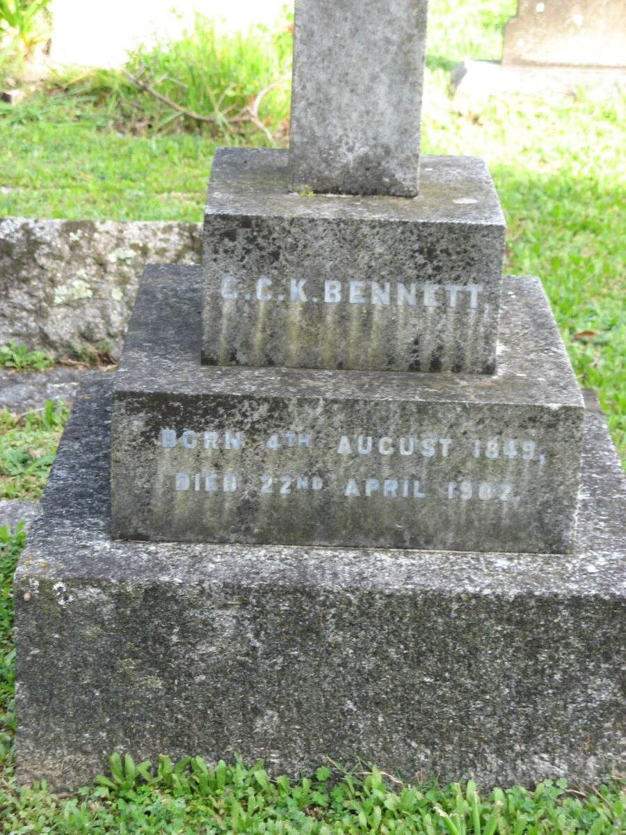 BENNETT G.C.K. 1849-1907