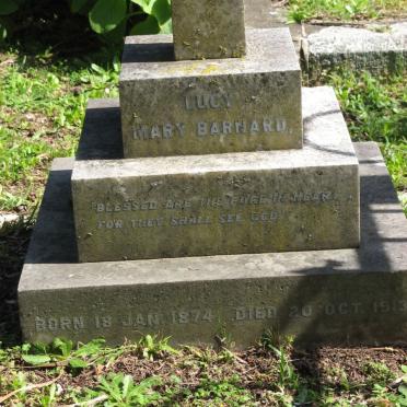 BARNARD Lucy Mary 1874-1913