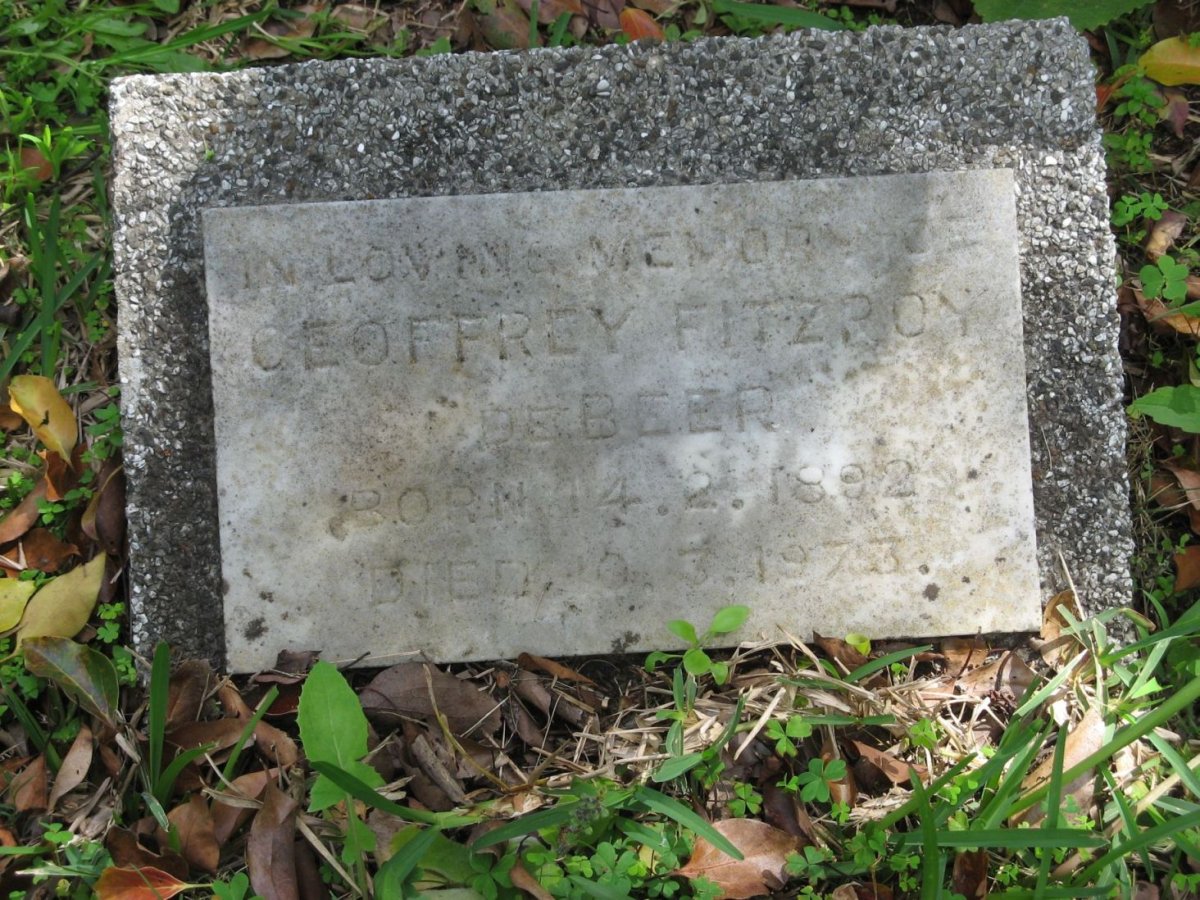 BEER Geoffrey Fitzroy, de 1892-1973