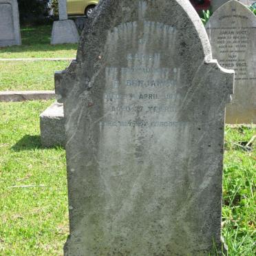 BENJAMIN Sarah -190?