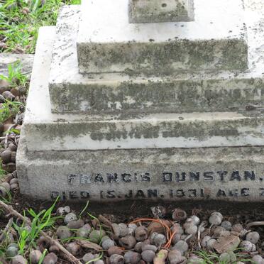 DUNSTAN William :: DUNSTAN Francis -1931