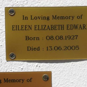EDWARDS Eileen Elizabeth 1927-2005