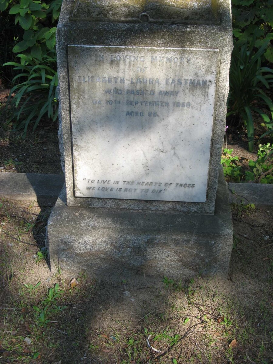 EASTMAN Elizabeth Laura -1950