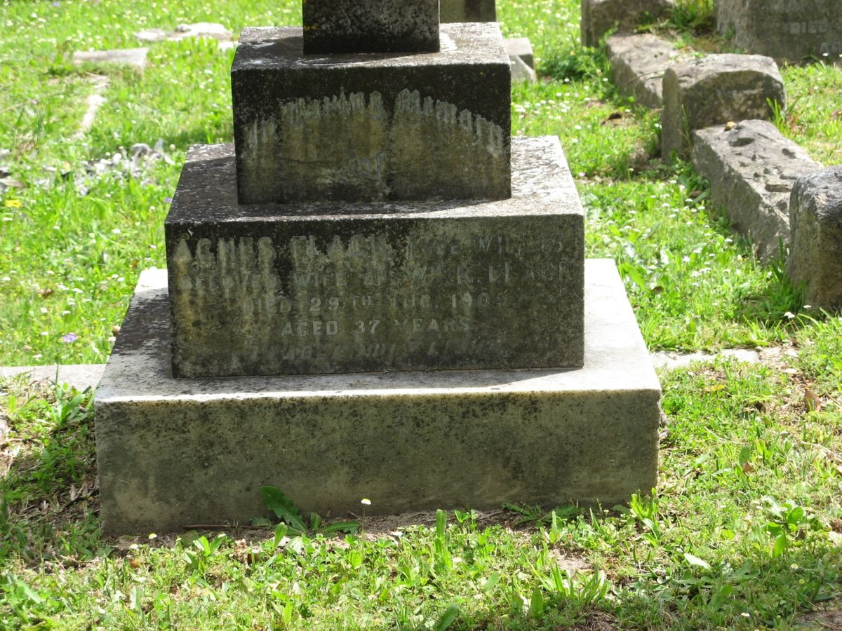 FLACK Agnes nee WILLIS -1909