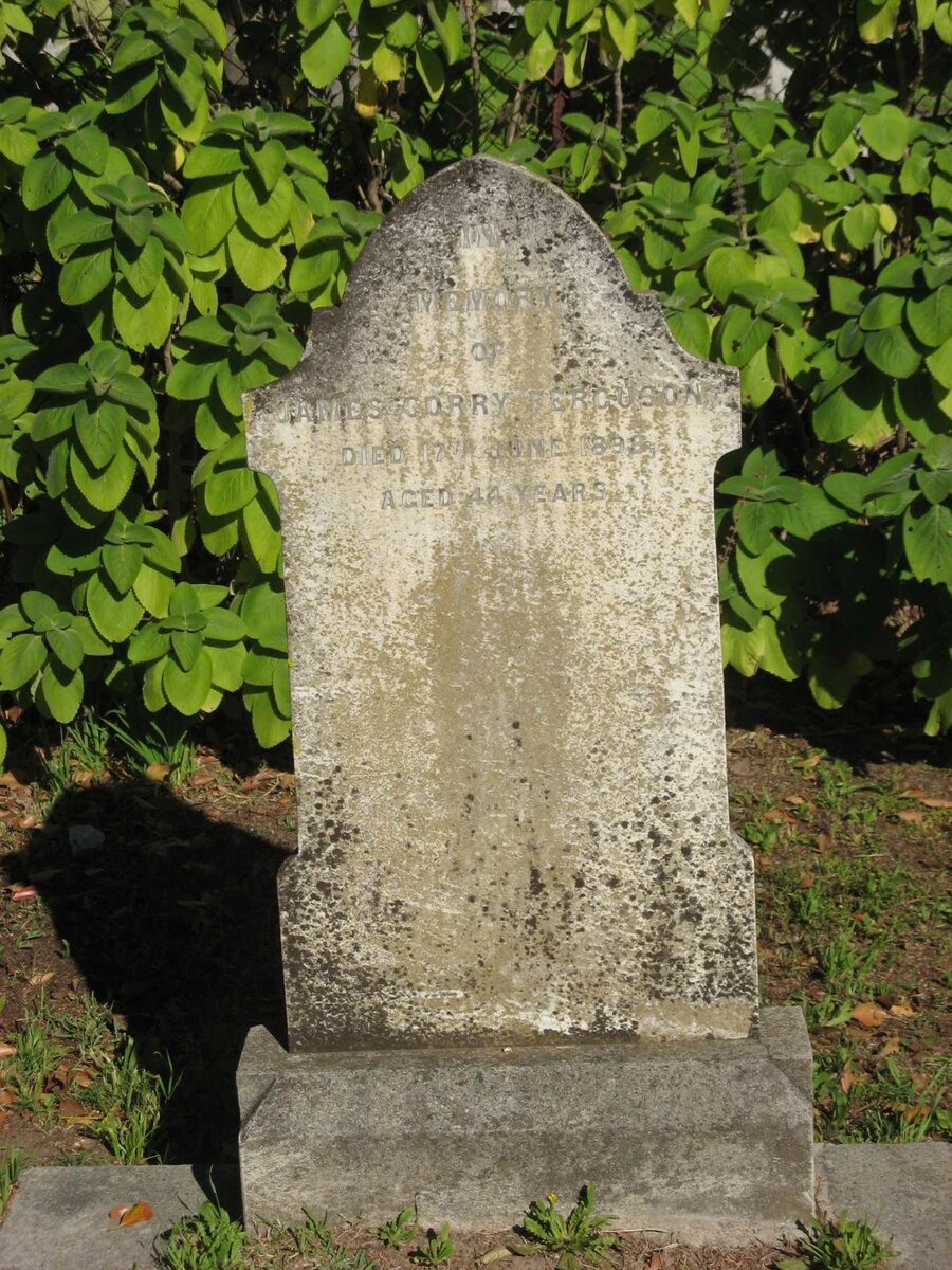 FERGUSON James Corry -1898