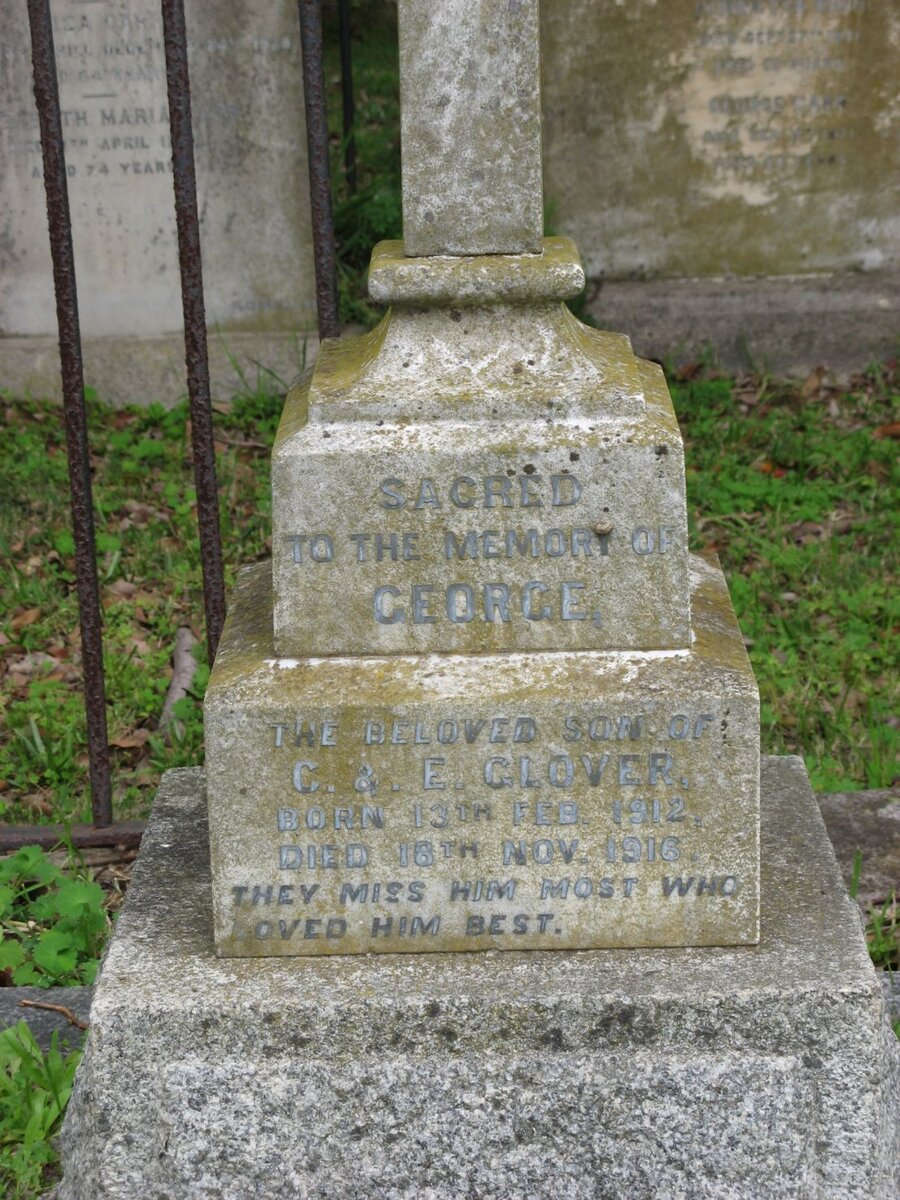 GLOVER George 1912-1916