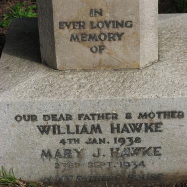 HAWKE William -1938 &amp; Mary J. -1934