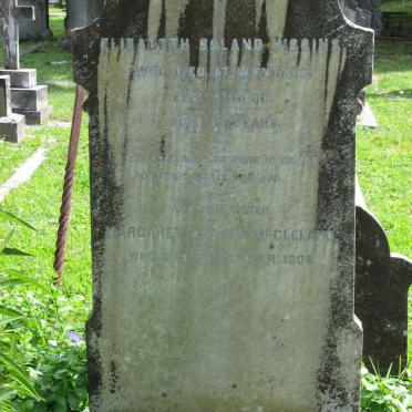 HIGGINS Elizabeth Boland -1890 :: McCLELAND Margaret Beatty -1908