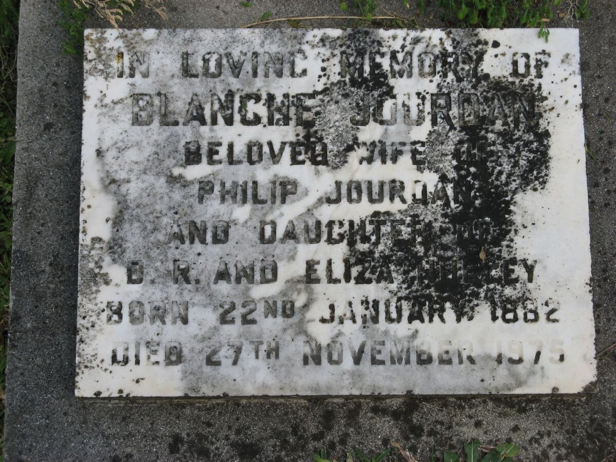 JOURDAN Blanche nee HURLEY 1882-1975